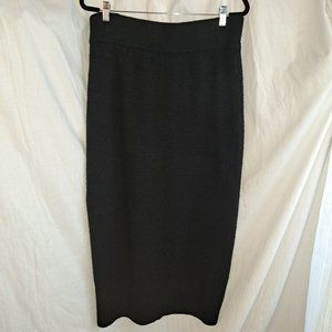 Time and Tru, Black, XL, 16-18, Skirt, Thick Material/Sweater Material